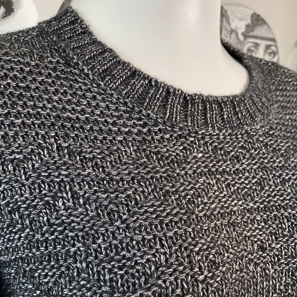 Armani Exchange Chunky knit Sweater Dress/Tunic Sz S 🖤 - Picture 3 of 9